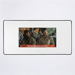 The Terminal List Dark Wolf The World Is My Stage The Terminal List Dark Wolf Mouse Pads