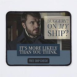 Buggery on My Ship - The Terror Mouse Pad