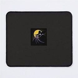 The Terror that Flaps in Night Sticker Mouse Pad