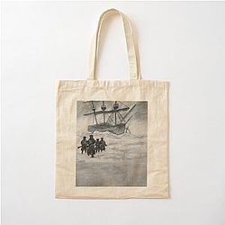 Watercolor print Cotton Tote Bag The Terror Rescue Scene