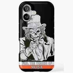 Feel The Terror of Nicosia iPhone Tough Case