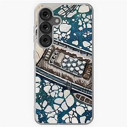 Watercolor Print The Aerial View Samsung Galaxy Soft Case