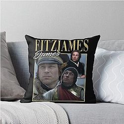James Fitzjames Homage the Terror AMC Tobias Menzies throw pillow