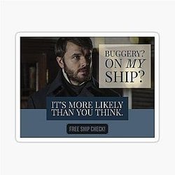 Buggery on My Ship The Terror Sticker