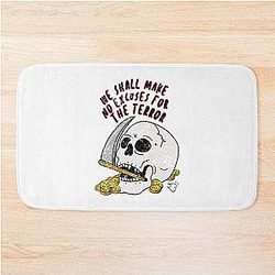 No Excuses Terror Bath Mat
