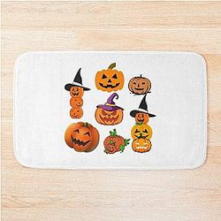 The Terror of Halloween Bath Mat