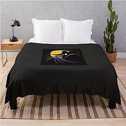 The Terror That Flaps in the Night Throw Blanket