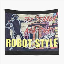 The Terror Adaptors Robot Tapestry