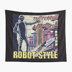 The Terror Adapters! Robot Tapestry