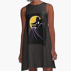 The Terror that Flaps in the Night A-Line Dress