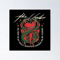snake heart Poster RB0301