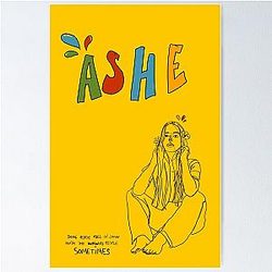 Ashe Poster RB0301