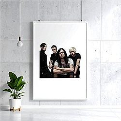 The Used - Bert McCracken Vocalist The Used Poster