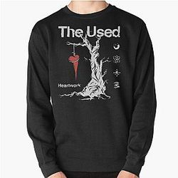 The used band  Pullover Sweatshirt RB0301