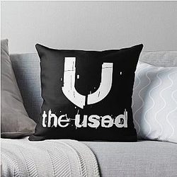 The used Band Throw Pillow RB0301