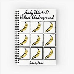 The Velvet Underground & Nico Spiral Notebook