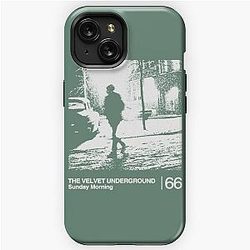 Sunday Morning  The Velvet Underground  Minimalist Graphic Artwork Design iPhone Tough Case