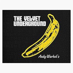 Bananas Warhol - The Velvet Underground  Jigsaw Puzzle
