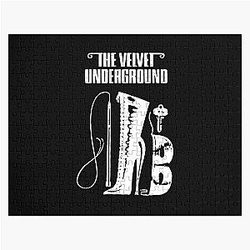 THE VELVET UNDERGROUND LOU REED ANDY WARHOL MICHAEL LEIGH Jigsaw Puzzle