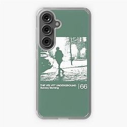 Sunday Morning  The Velvet Underground  Minimalist Graphic Artwork Design Samsung Galaxy Soft Case