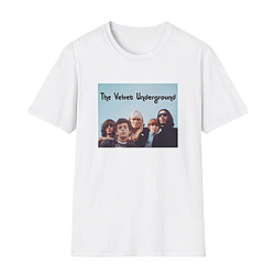 1960s Rock Culture Graphic NTAN2701 The Velvet Underground T-Shirts