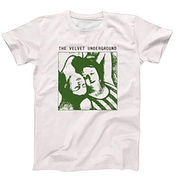 870 Retro White DTNK1204 The Velvet Underground T-Shirts