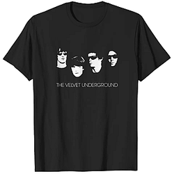 Band Faces Silhouette LA 0805 The Velvet Underground T-Shirts