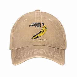 Rock Band Baseball Banana DTNK1205 The Velvet Underground Hats & Caps