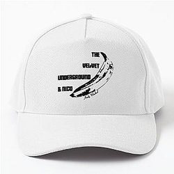The Velvet Underground and Nico Stenciled Banana Baseball Cap