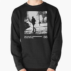 Sunday Morning  The Velvet Underground  Minimalist Graphic Artwork Design Pullover Sweatshirt