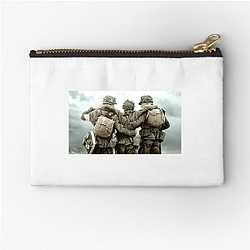 The World at War The World Is A History Book The World At War Zipper Pouches