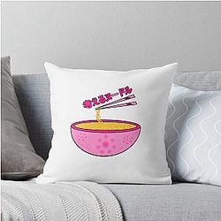 Thinknoodles Japanese Anime Throw Pillow