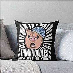 Thinknoodles Throw Pillow