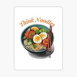 Thinknoodles Essential T-Shirt Sticker