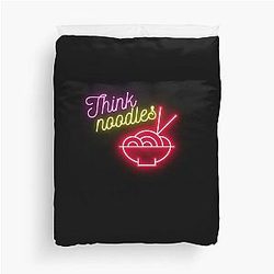 Thinknoodles funny classic duvet cover