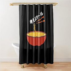 Rideau de douche japonais