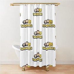 Thinknoodles Gaming Shower Curtain