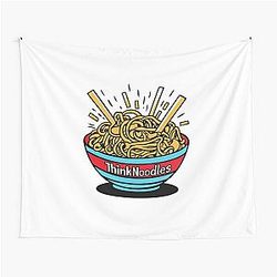 Thinknoodles Inspired Merchandise - Unique Fan Art Designs Perfect Gifts for Gamers and Thinknoodles Fans Tapestry