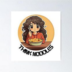 Thinknoodles affiche fille