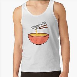 Think Noodles Japanese Anime Tank Top