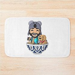 Merch from Think Noodles Bath Mat