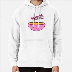 Think & Noodles Japanese Anime Pullover Hoodie