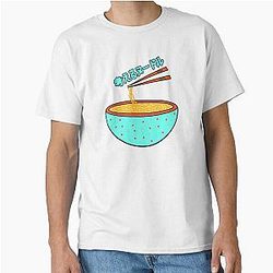 Pensons l'anime japonais mignon classique pois bleu T-Shirt