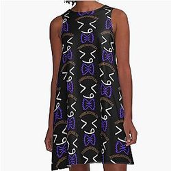 Funny Prints ThinkNoodles Gifts A-Line Dress