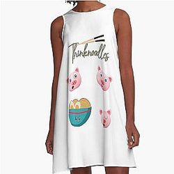 Think Noodles A Line Dress