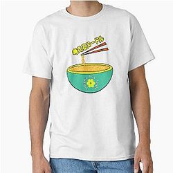Noodles Japanese Anime Yellow Flower Classic T-Shirt