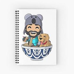 Merch from Thinknoodles Notebook