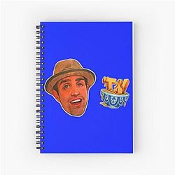 Thinknoodles Denis Fan Art Spiral Notebook