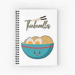 Think Noodles Spiral Notebook