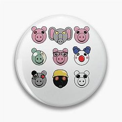 Thinknoodles Piggy Merchandise Pin